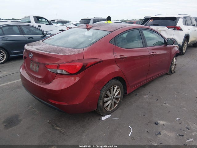 2014 Hyundai Elantra Se მანქანა იყიდება აუქციონზე, vin: 5NPDH4AE9EH543840, აუქციონის ნომერი: 45832110