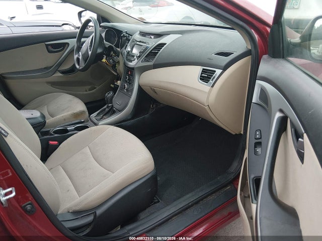 2014 Hyundai Elantra Se მანქანა იყიდება აუქციონზე, vin: 5NPDH4AE9EH543840, აუქციონის ნომერი: 45832110