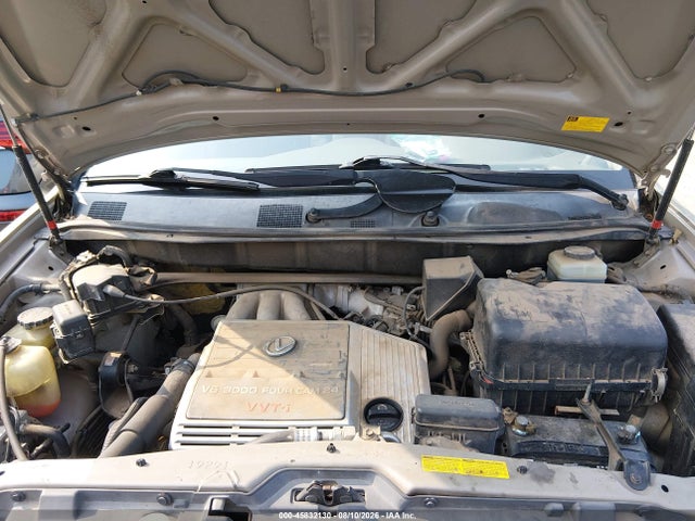 2003 Lexus Rx 300 მანქანა იყიდება აუქციონზე, vin: JTJGF10U030156918, აუქციონის ნომერი: 45832130