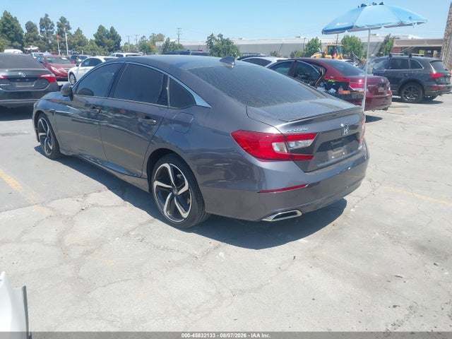 2020 Honda Accord Sport მანქანა იყიდება აუქციონზე, vin: 1HGCV1F30LA087551, აუქციონის ნომერი: 45832133
