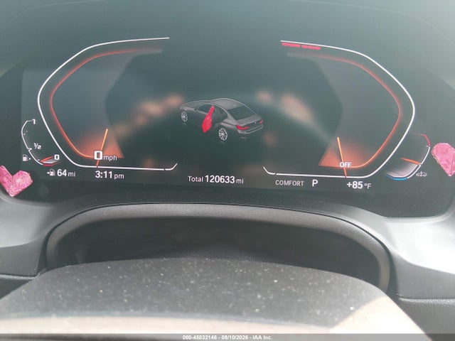 45832146 :رقم المزاد ، 3MW5R7J04L8B24668 vin ، 2020 Bmw 330i Xdrive مزاد بيع