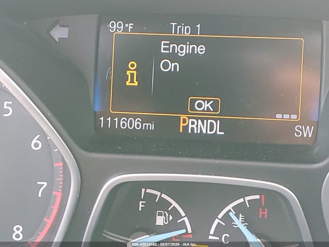 45832163 :رقم المزاد ، 1FADP3F22GL267422 vin ، 2016 Ford Focus Se مزاد بيع