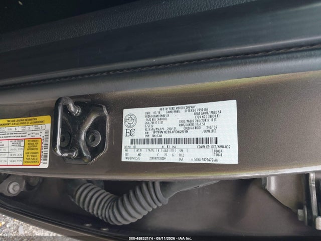 45832174 :رقم المزاد ، 1FTFW1E55JFD62519 vin ، 2018 Ford F-150 Xlt مزاد بيع