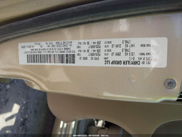 Aukcja sprzedaży 2012 Chrysler Town & Country Touring-l, vin: 2C4RC1CG3CR117482, numer aukcji: 45832223