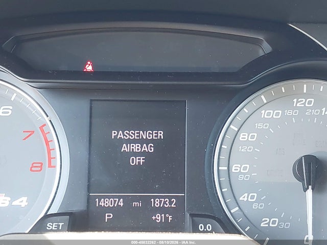 2012 Audi S4 Premium Plus მანქანა იყიდება აუქციონზე, vin: WAUBGAFL3CA102299, აუქციონის ნომერი: 45832262