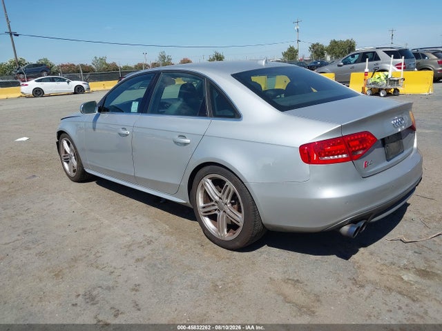 2012 Audi S4 Premium Plus მანქანა იყიდება აუქციონზე, vin: WAUBGAFL3CA102299, აუქციონის ნომერი: 45832262
