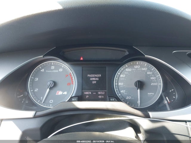 2012 Audi S4 Premium Plus მანქანა იყიდება აუქციონზე, vin: WAUBGAFL3CA102299, აუქციონის ნომერი: 45832262