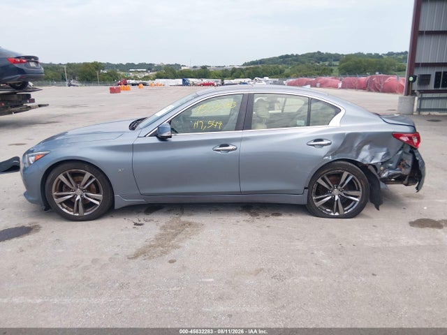 45832283 :رقم المزاد ، JN1BV7AR8FM390205 vin ، 2015 Infiniti Q50 Premium/sport مزاد بيع
