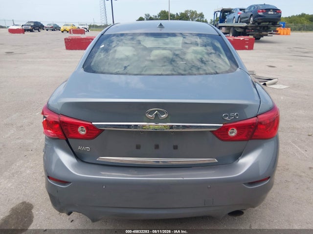 45832283 :رقم المزاد ، JN1BV7AR8FM390205 vin ، 2015 Infiniti Q50 Premium/sport مزاد بيع
