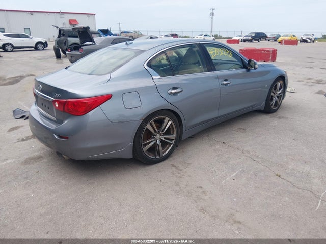 45832283 :رقم المزاد ، JN1BV7AR8FM390205 vin ، 2015 Infiniti Q50 Premium/sport مزاد بيع