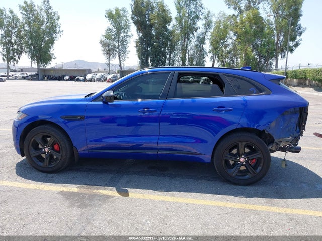 Продажа на аукционе авто 2018 Jaguar F-pace S, vin: SADCM2FV1JA284660, номер лота: 45832293