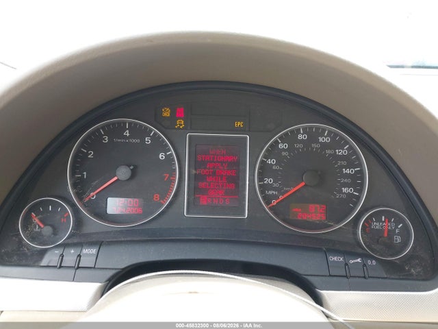 Продаж на аукціоні авто 2008 Audi A4 2.0t, vin: WAUAF78E38A009340, номер лоту: 45832300