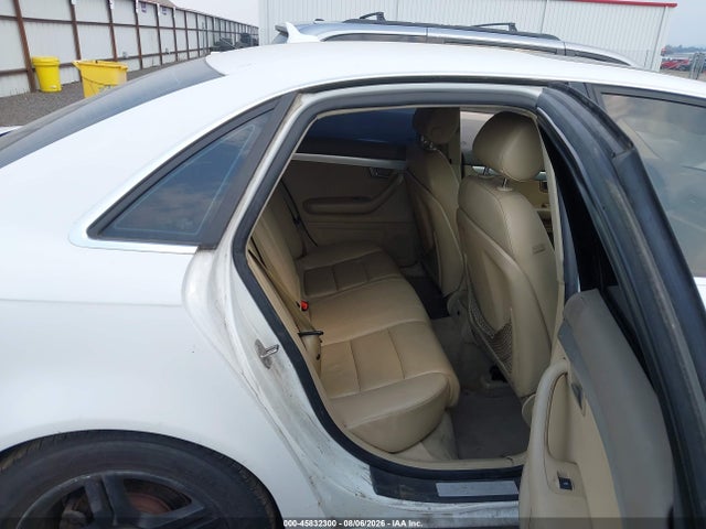 Продаж на аукціоні авто 2008 Audi A4 2.0t, vin: WAUAF78E38A009340, номер лоту: 45832300