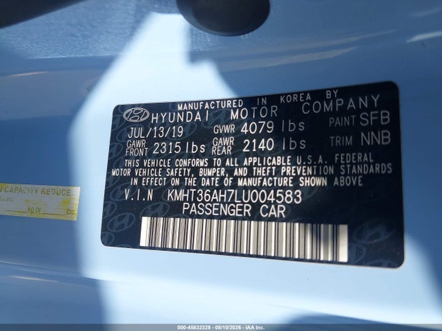 Hyundai VELOSTER N 2020 KMHT36AH7LU004583 Image 9