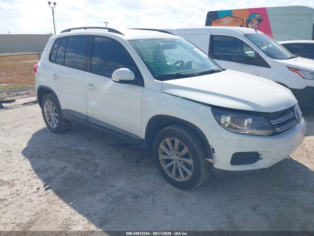 2017 Volkswagen Tiguan 2.0t/2.0t S მანქანა იყიდება აუქციონზე, vin: WVGAV7AX2HK046502, აუქციონის ნომერი: 45832354
