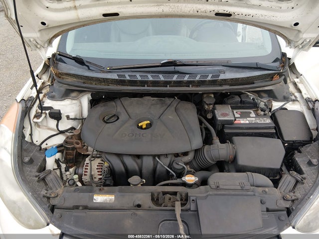 2012 Hyundai Elantra Limited მანქანა იყიდება აუქციონზე, vin: 5NPDH4AE6CH091276, აუქციონის ნომერი: 45832361