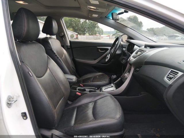 2012 Hyundai Elantra Limited მანქანა იყიდება აუქციონზე, vin: 5NPDH4AE6CH091276, აუქციონის ნომერი: 45832361