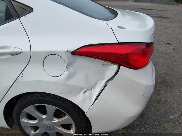 2012 Hyundai Elantra Limited მანქანა იყიდება აუქციონზე, vin: 5NPDH4AE6CH091276, აუქციონის ნომერი: 45832361