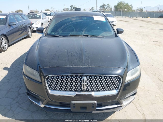 2018 Lincoln Continental Select მანქანა იყიდება აუქციონზე, vin: 1LN6L9SK6J5603457, აუქციონის ნომერი: 45832381