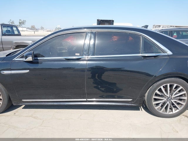 2018 Lincoln Continental Select მანქანა იყიდება აუქციონზე, vin: 1LN6L9SK6J5603457, აუქციონის ნომერი: 45832381