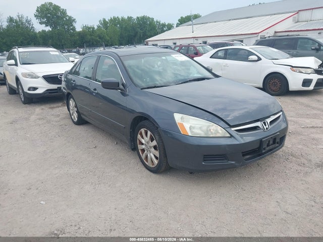 45832485 :رقم المزاد ، 1HGCM66527A088885 vin ، 2007 Honda Accord 3.0 Ex مزاد بيع