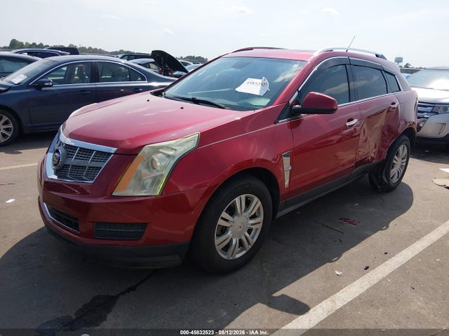 45832523 :رقم المزاد ، 3GYFNAEY2AS542656 vin ، 2010 Cadillac Srx Luxury Collection مزاد بيع