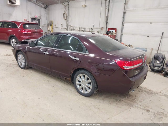 2011 Lincoln Mkz მანქანა იყიდება აუქციონზე, vin: 3LNHL2JC0BR775038, აუქციონის ნომერი: 45832539