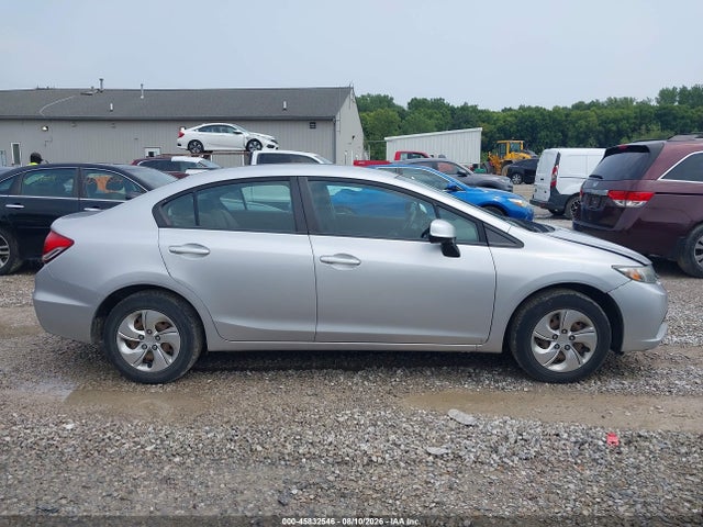 Продаж на аукціоні авто 2013 Honda Civic Lx, vin: 19XFB2F57DE072622, номер лоту: 45832546
