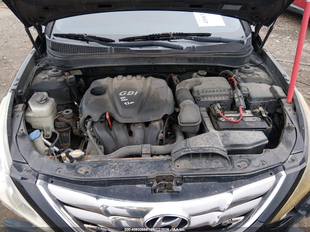 2011 Hyundai Sonata Limited მანქანა იყიდება აუქციონზე, vin: 5NPEC4AC6BH043552, აუქციონის ნომერი: 45832588