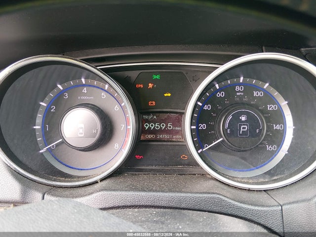 2011 Hyundai Sonata Limited მანქანა იყიდება აუქციონზე, vin: 5NPEC4AC6BH043552, აუქციონის ნომერი: 45832588