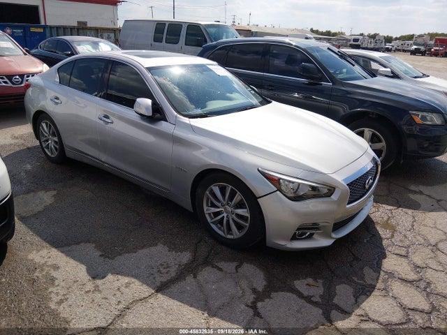 Продажа на аукционе авто 2014 Infiniti Q50 Hybrid Premium, vin: JN1AV7AP1EM690967, номер лота: 45832635