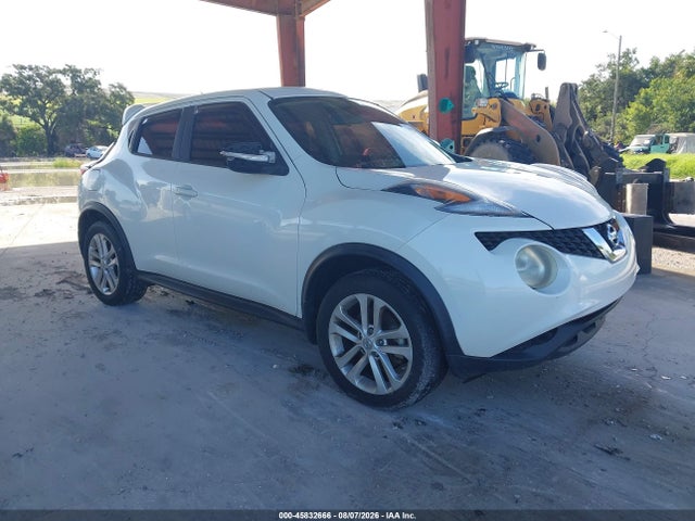 2015 Nissan Juke S მანქანა იყიდება აუქციონზე, vin: JN8AF5MR6FT504346, აუქციონის ნომერი: 45832666