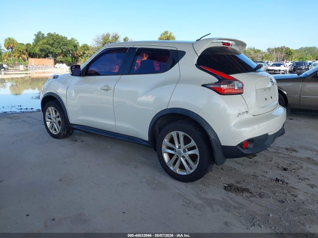 2015 Nissan Juke S მანქანა იყიდება აუქციონზე, vin: JN8AF5MR6FT504346, აუქციონის ნომერი: 45832666