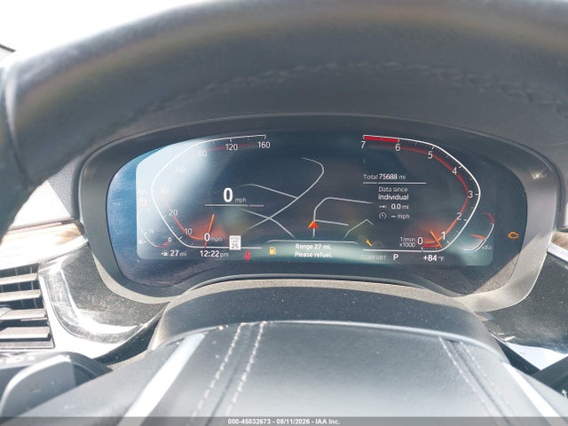 45832673 :رقم المزاد ، WBAJR7C08LWW78007 vin ، 2020 Bmw 530i Xdrive مزاد بيع