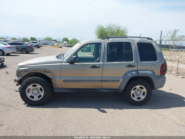 2005 Jeep Liberty Sport მანქანა იყიდება აუქციონზე, vin: 1J4GL48K05W516909, აუქციონის ნომერი: 45832742