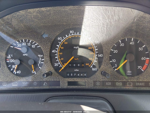 45832747 :رقم المزاد ، WDBFA76E3PF076367 vin ، 1993 Mercedes-benz 600 Sl مزاد بيع