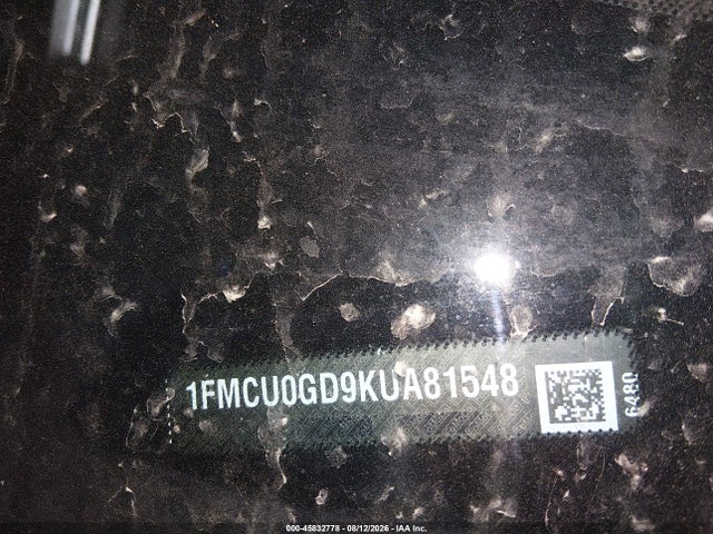 1FMCU0GD9KUA81548 Ford ESCAPE SE