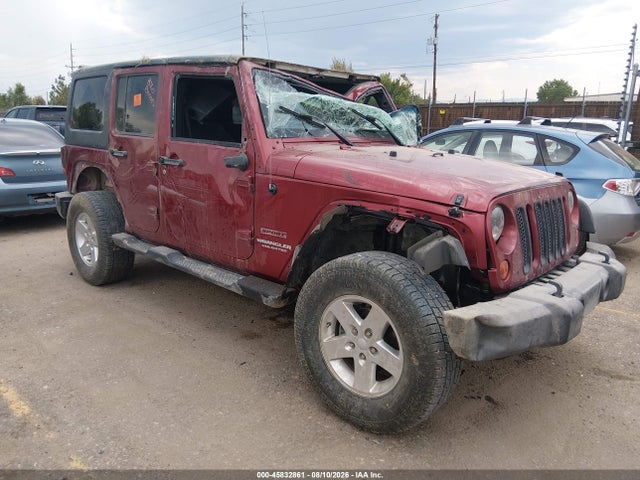 45832861 :رقم المزاد ، 1C4BJWDG8DL607123 vin ، 2013 Jeep Wrangler Unlimited Sport مزاد بيع