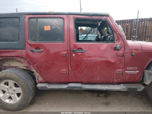 Aukcja sprzedaży 2013 Jeep Wrangler Unlimited Sport, vin: 1C4BJWDG8DL607123, numer aukcji: 45832861
