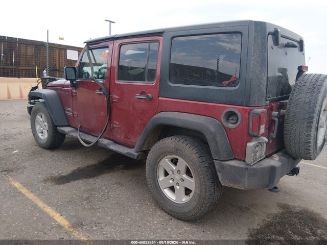 Aukcja sprzedaży 2013 Jeep Wrangler Unlimited Sport, vin: 1C4BJWDG8DL607123, numer aukcji: 45832861