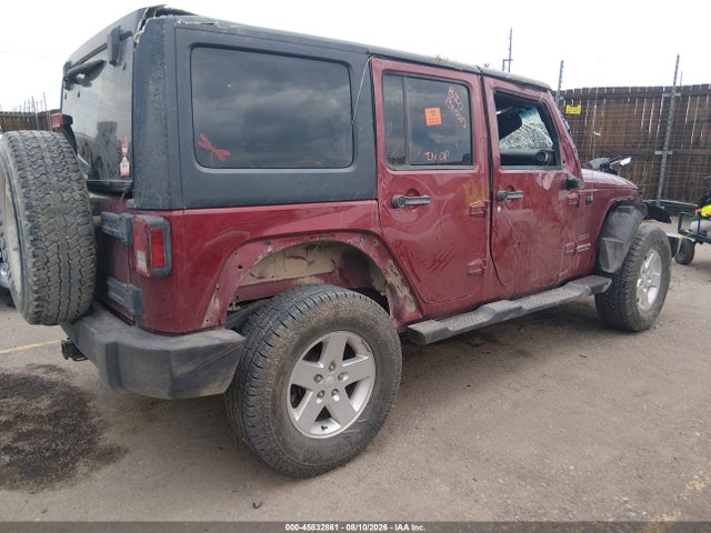 Aukcja sprzedaży 2013 Jeep Wrangler Unlimited Sport, vin: 1C4BJWDG8DL607123, numer aukcji: 45832861