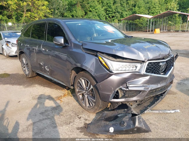 2020 Acura Mdx Technology Package მანქანა იყიდება აუქციონზე, vin: 5J8YD4H58LL021505, აუქციონის ნომერი: 45832870