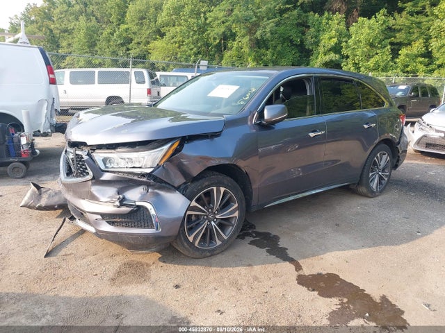 2020 Acura Mdx Technology Package მანქანა იყიდება აუქციონზე, vin: 5J8YD4H58LL021505, აუქციონის ნომერი: 45832870