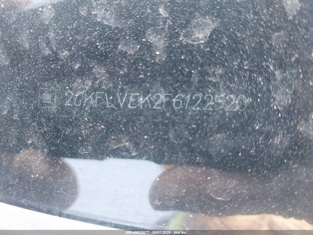 Aukcja sprzedaży 2015 Gmc Terrain Sle-1, vin: 2GKFLVEK2F6122520, numer aukcji: 45832877