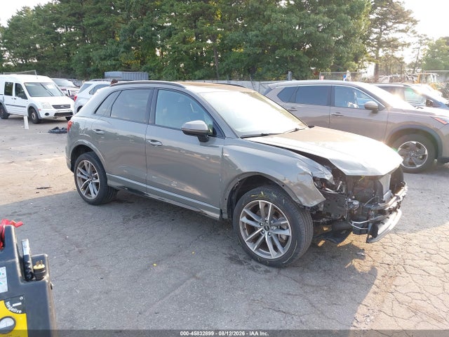 Aukcja sprzedaży 2022 Audi Q3 Premium 45 Tfsi S Line Quattro Tiptronic, vin: WA1DECF38N1088880, numer aukcji: 45832899