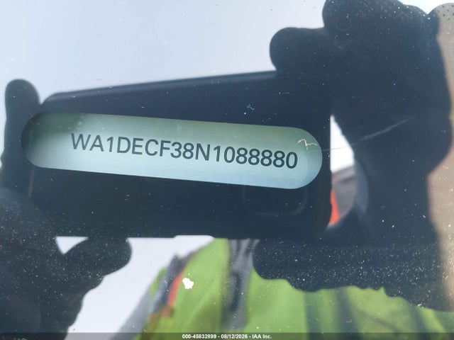 Aukcja sprzedaży 2022 Audi Q3 Premium 45 Tfsi S Line Quattro Tiptronic, vin: WA1DECF38N1088880, numer aukcji: 45832899