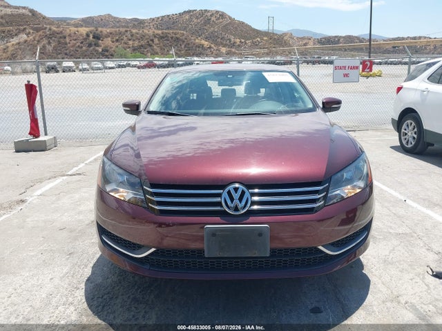 45833005 :رقم المزاد ، 1VWBP7A3XEC004145 vin ، 2014 Volkswagen Passat 2.5l Se مزاد بيع