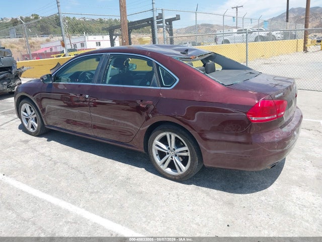 45833005 :رقم المزاد ، 1VWBP7A3XEC004145 vin ، 2014 Volkswagen Passat 2.5l Se مزاد بيع