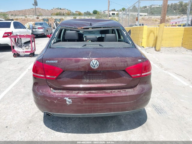 45833005 :رقم المزاد ، 1VWBP7A3XEC004145 vin ، 2014 Volkswagen Passat 2.5l Se مزاد بيع