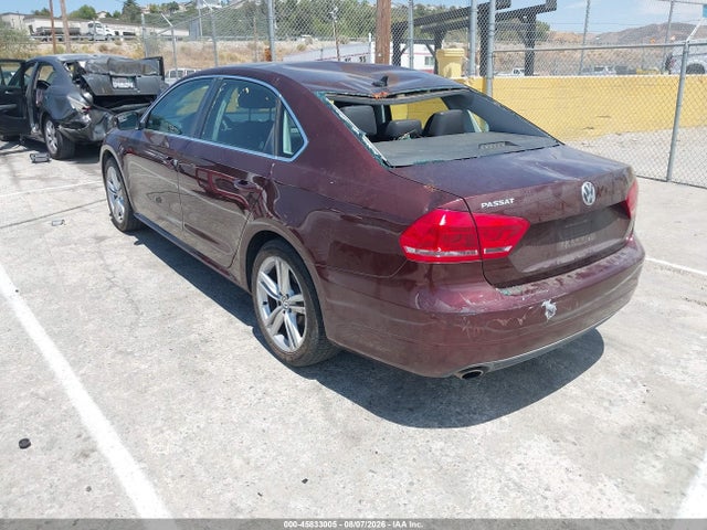 45833005 :رقم المزاد ، 1VWBP7A3XEC004145 vin ، 2014 Volkswagen Passat 2.5l Se مزاد بيع